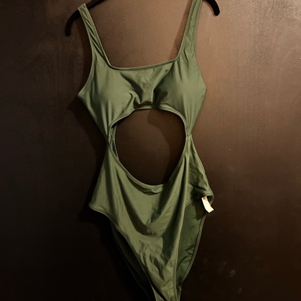 Aerie One Piece Cut Out Swimsuit Bikini